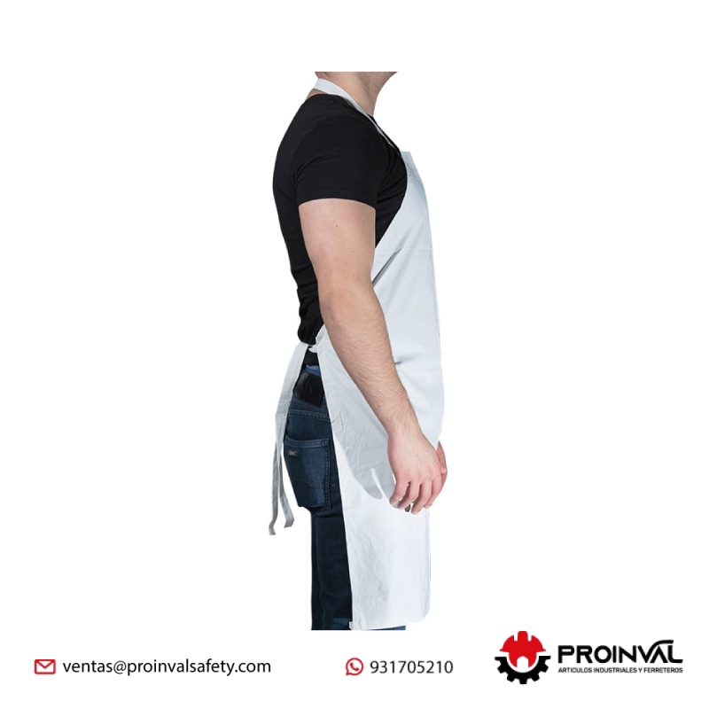 Mandil PVC Blanco