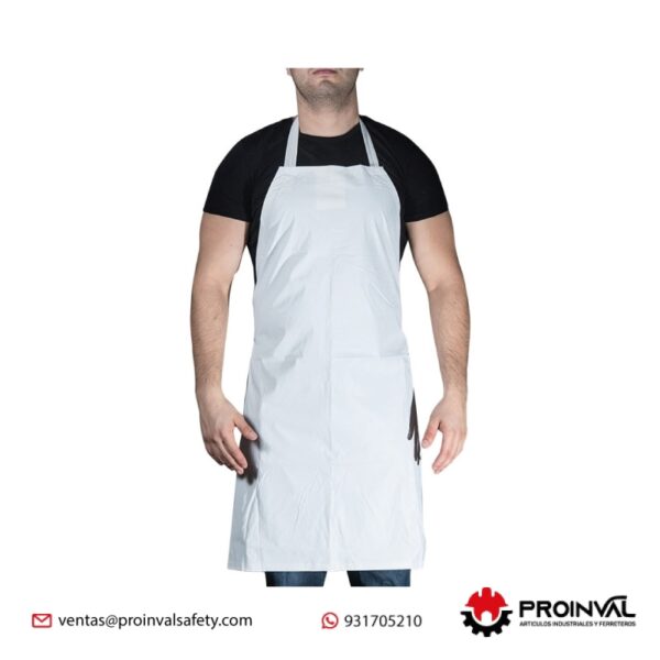 Mandil PVC Blanco