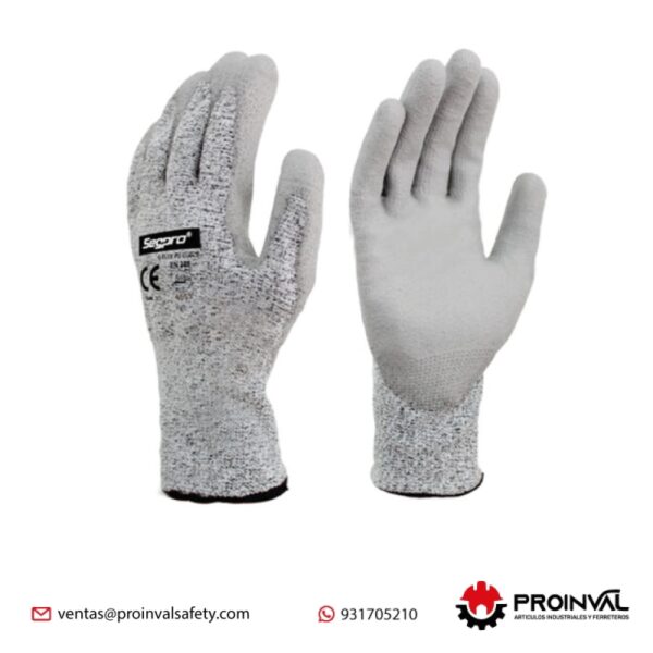 Guantes G-Flex Pu Gris SEGPRO
