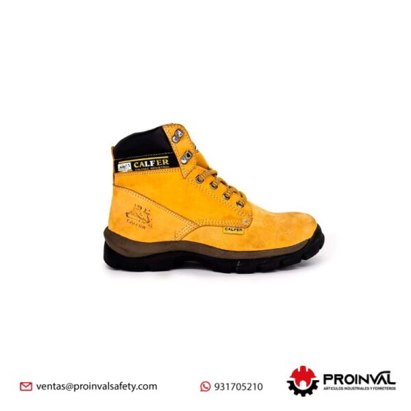 Botin Nobuck Amarillo Calfer