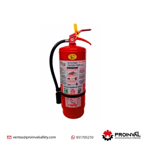 Extintor PQS Importado 9kg