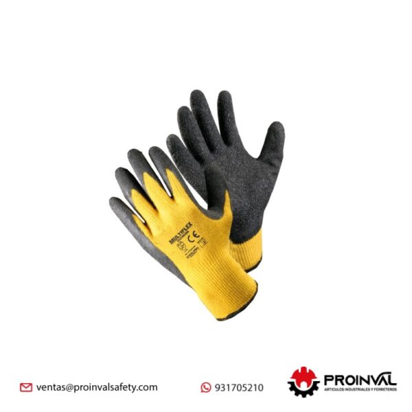 Guantes Multiuso Palma Látex Steelpro