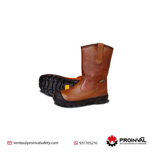 Bota Campera Chocolate Reforzada Faj