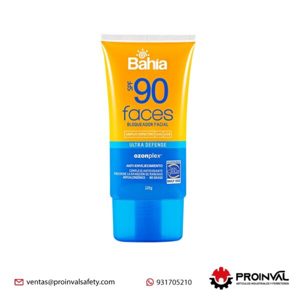 Bloqueador Bahia SPF90 x 120g Faces