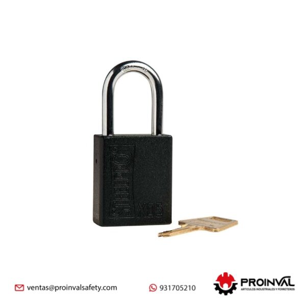Candado X05 Negro Steelpro
