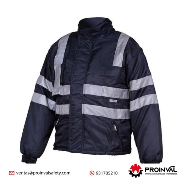Casaca Térmica con Forro Polar Azul