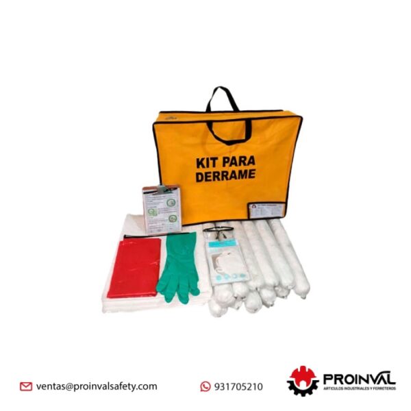 Kit Antiderrame para Hidrocarburos de 50 Litros