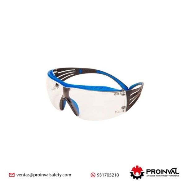 Lente 3M SecureFit SF401XSGAF Blu Scotchgard