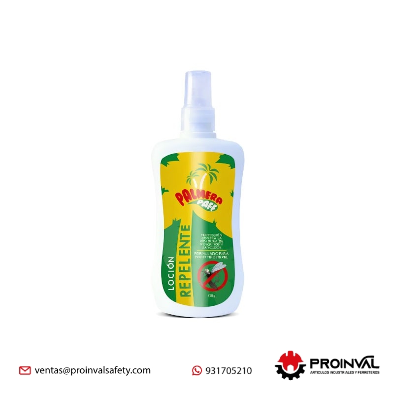 Repelente Palmera Loción DEET 15% de 120ml
