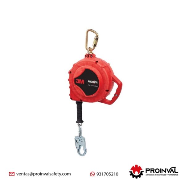 Bloque Retráctil Protecta 3590550 de 50 Pies 3M Rebel