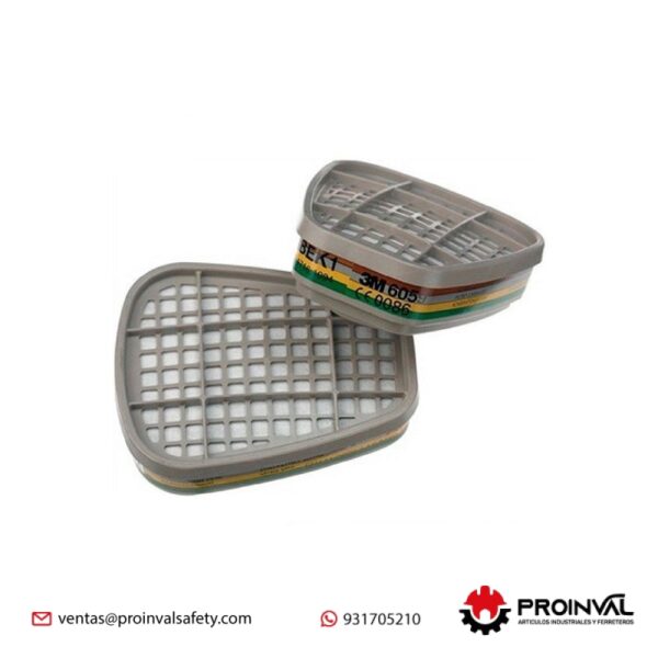 Cartucho 3M 6059 multigases ABEK1
