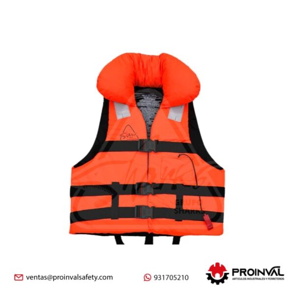 Chaleco Salvavidas Tripulante con Cuello Sharks
