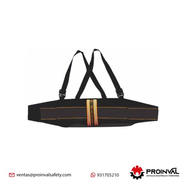 Faja Lumbar Elástica Pesada Maicol