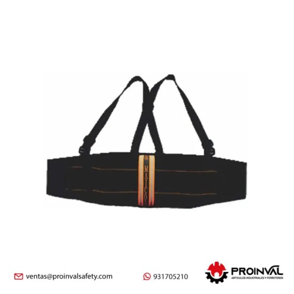 Faja Lumbar Elástica Pesada de 25 cm Maicol