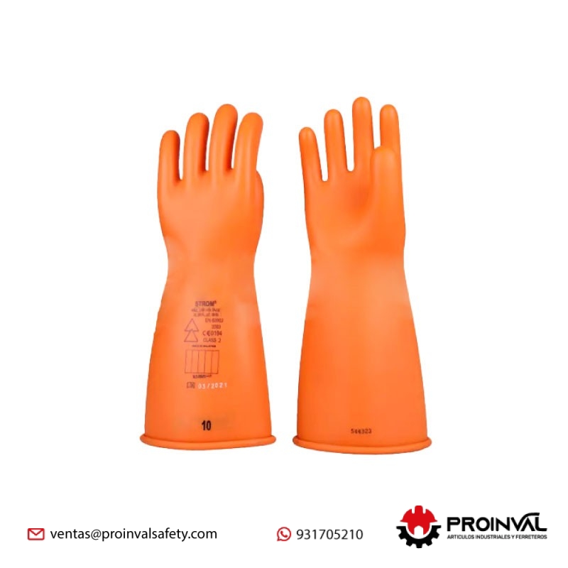 Guante Dieléctrico Strom Clase 2 17000V