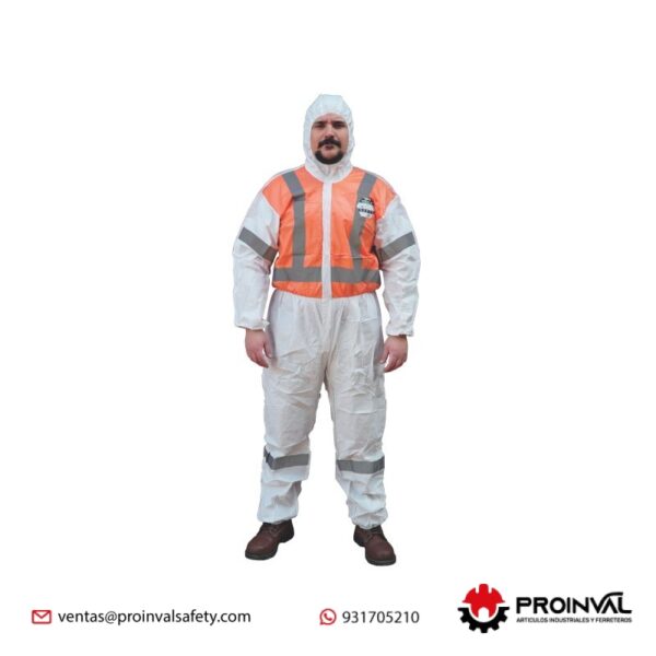 Mameluco Lakeland EMN428WORT con Cinta Reflectiva