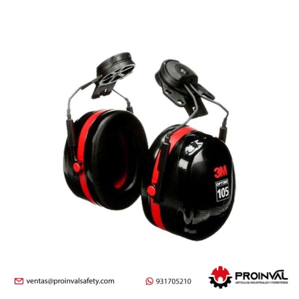 Orejera 3M Peltor H10P3E Adaptable a Casco
