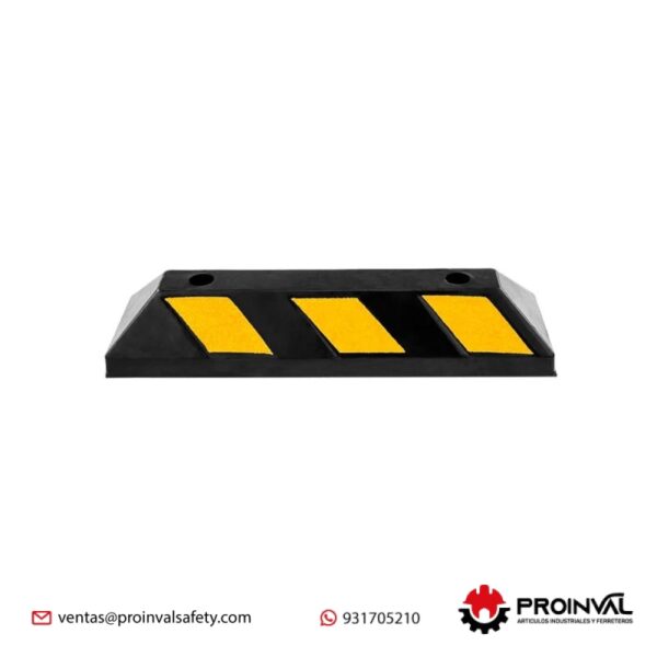 Tope de Estacionamiento 55 cm de Caucho