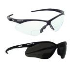 Lentes de seguridad transparentes y oscuros
