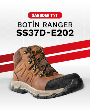 botin de seguridad Ranger de la marca SanderTNT
